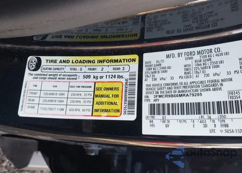 2021 Ford Bronco Sport Big Bend from USA, damaged, VIN 3FMCR9B66MRA79295